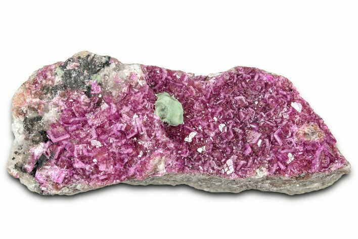 Green Kolwezite on Vibrant Cobaltoan Dolomite - DR Congo #347425